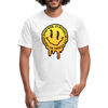 I'd rather be legkicking my friends smiley shirt - white