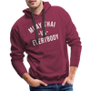 Muay Thai vs Everybody Adult Hoodie - burgundy
