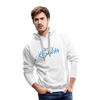 Only Leg Kicks Men’s Hoodie - white