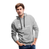 eat sleep muay thai Adult Hoodie - heather grey