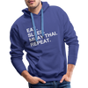 eat sleep muay thai Adult Hoodie - royal blue