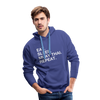 eat sleep muay thai Adult Hoodie - royal blue