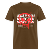 Muay Thai Skull Classic T-Shirt - brown