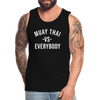 Muay Thai vs Everybody Tank - black