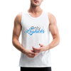 Only Leg Kicks Muay Thai Tank - white