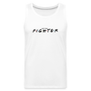 Fighter Men’s Premium Tank - white