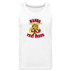 Nacho Average Thai Boxer Men’s Premium Tank - white