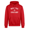 Muay Thai Vs. Everybody Champion Hoodie - Scarlet
